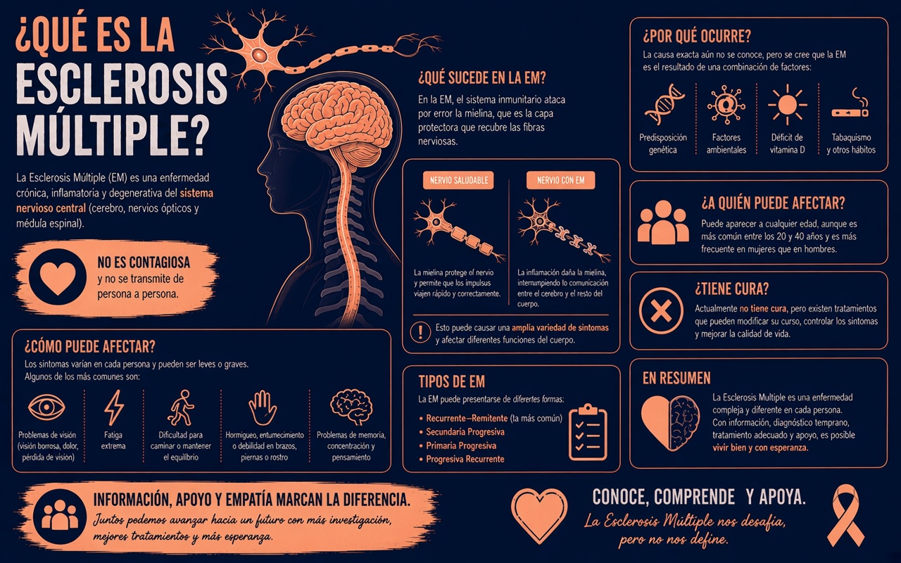 ¿Qué es la Esclerosis Múltiple?
